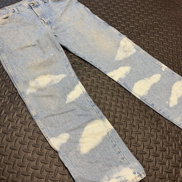 WRANGLER Custom Bleached Clouds Jeans - Picture 3 of 4
